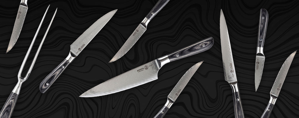 Avanta Damascus Knife Collection by Messermeister