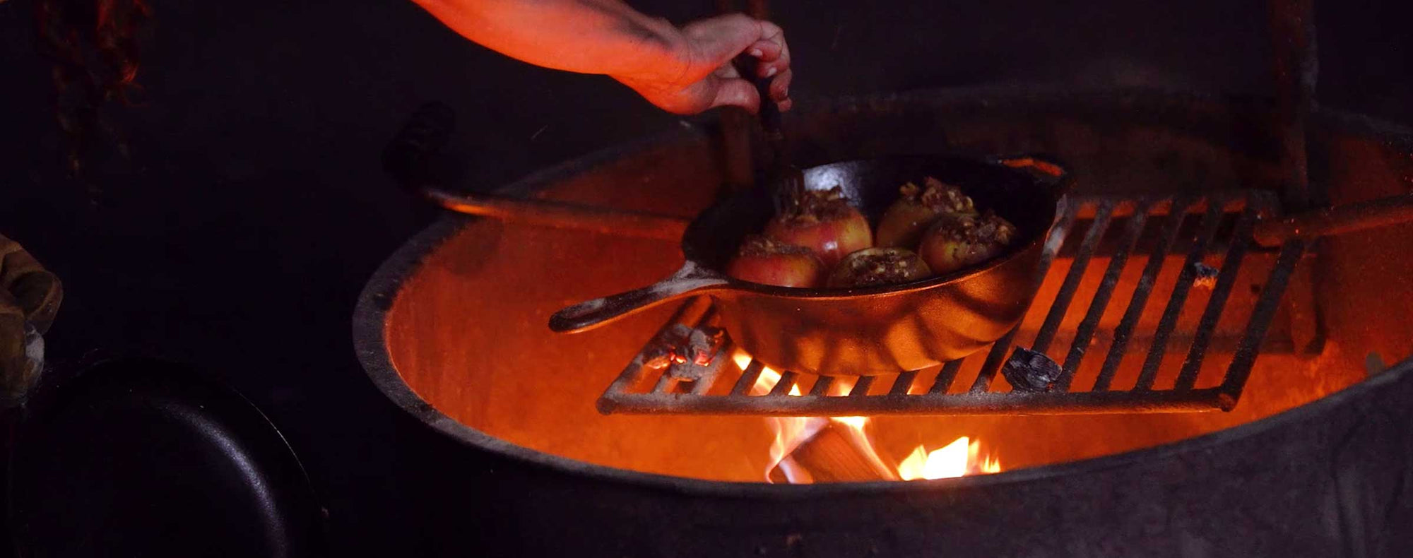 Campfire Baked Apple by Chef Jessica Monty