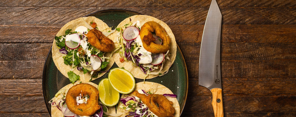 Baja Fish Tacos by Chef Claudette Zepeda