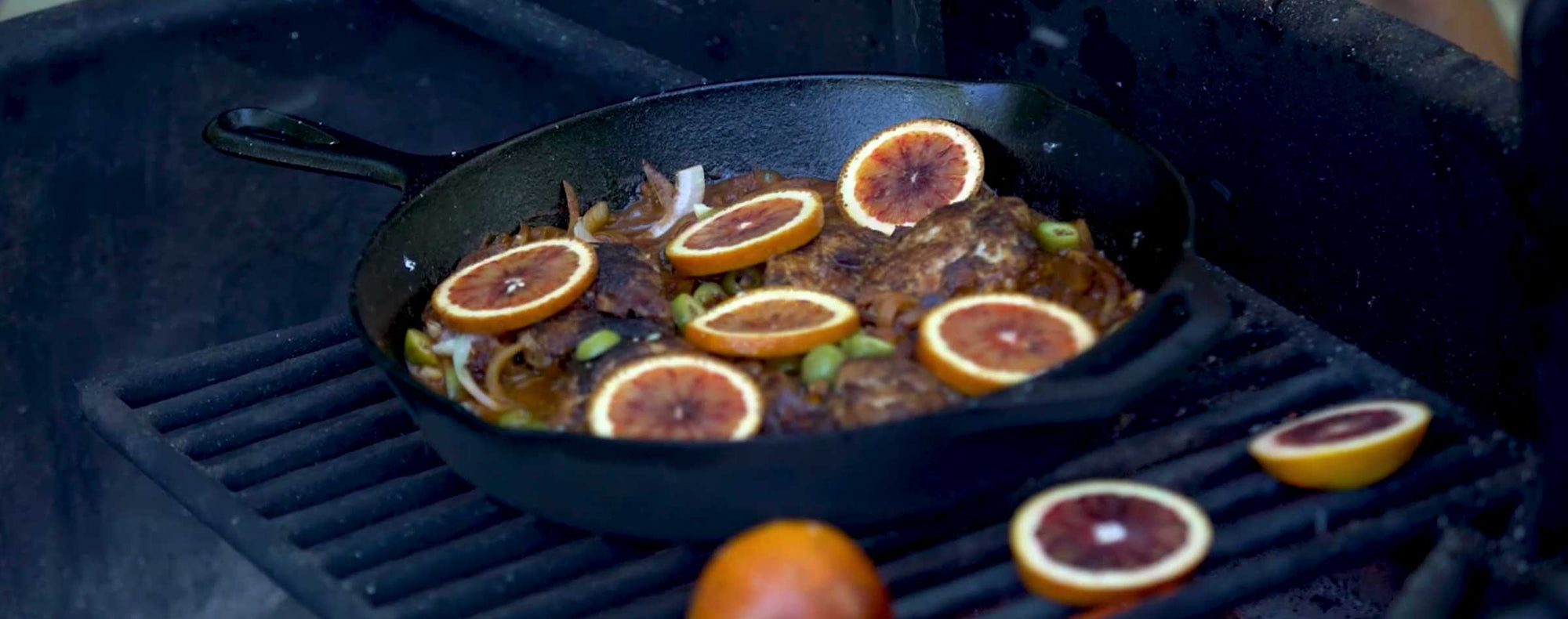 Campfire Moroccan Chicken by Chef Jessica Monty