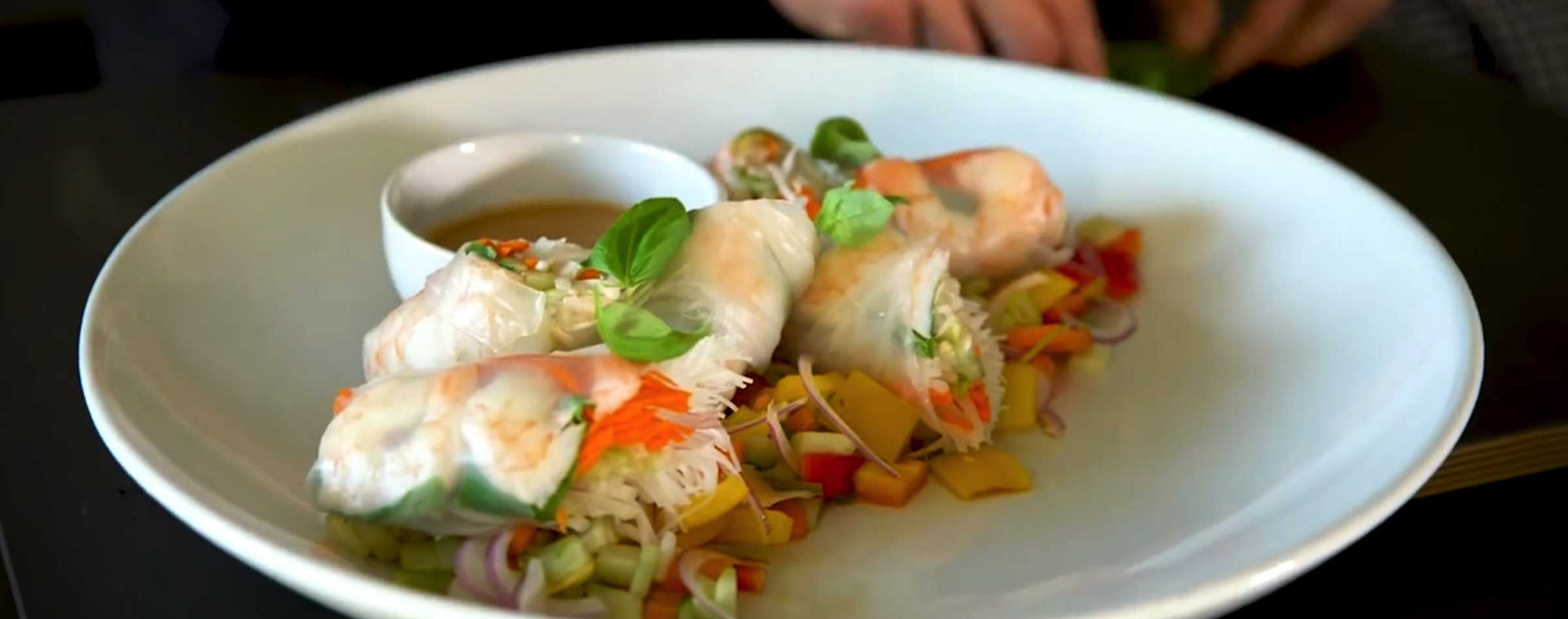 Spring Rolls by Chef Adam Glick