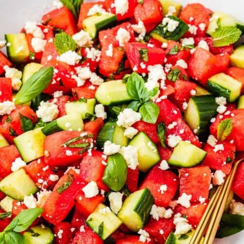 Watermelon Feta Salad By Messermeister Chef Zach