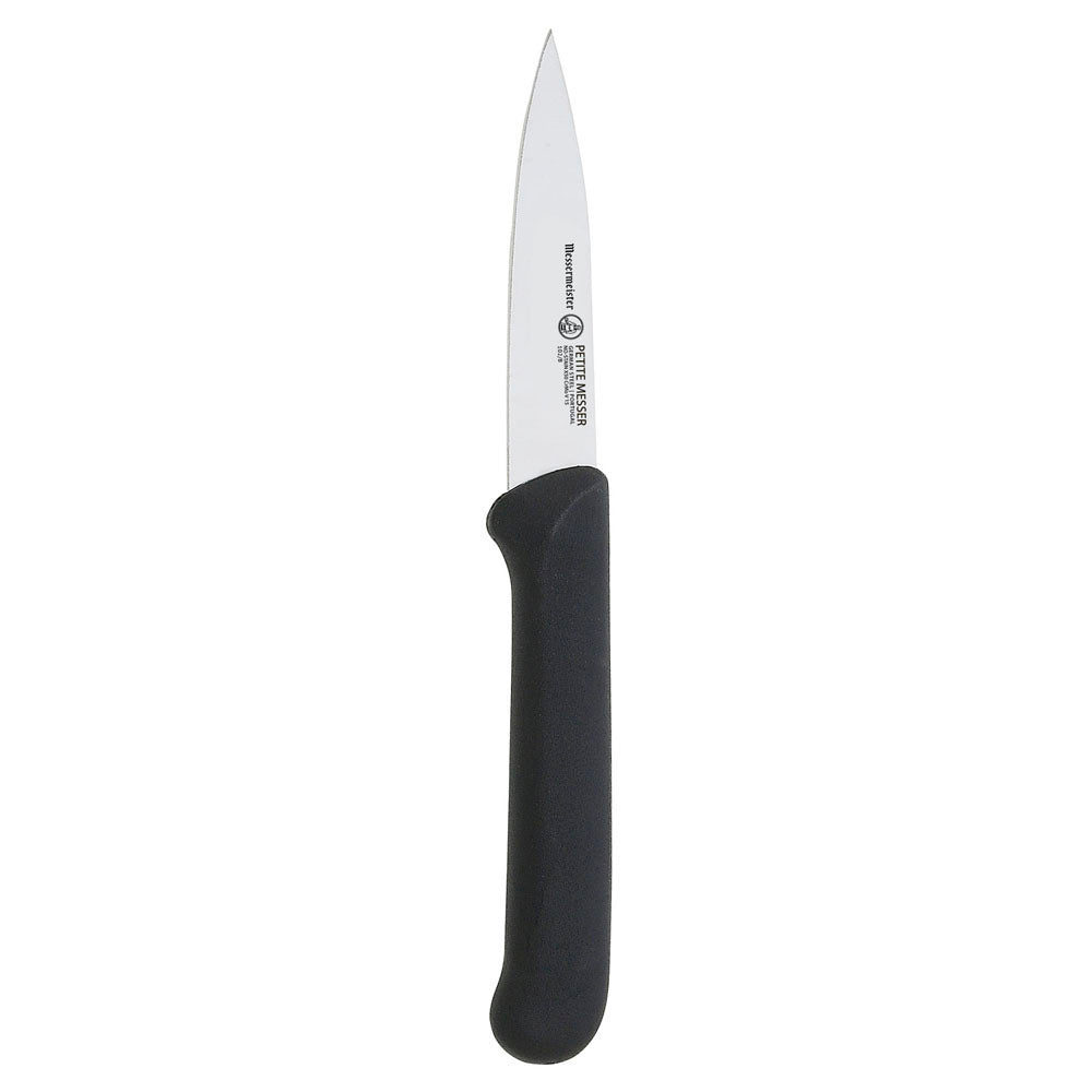 3 Inch Spear Point Parer with Matching Sheath - Black