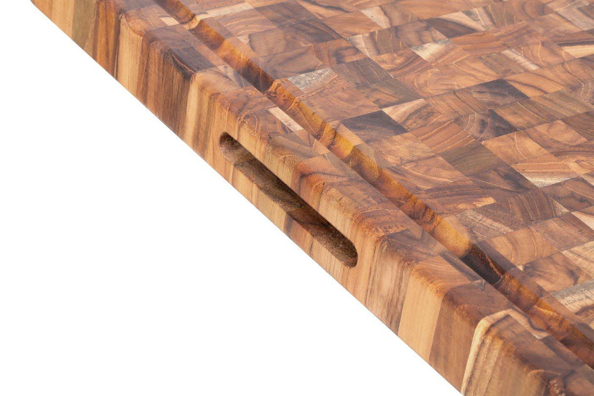 TeakHaus Butcher Block Carving Board - 24" x 18"