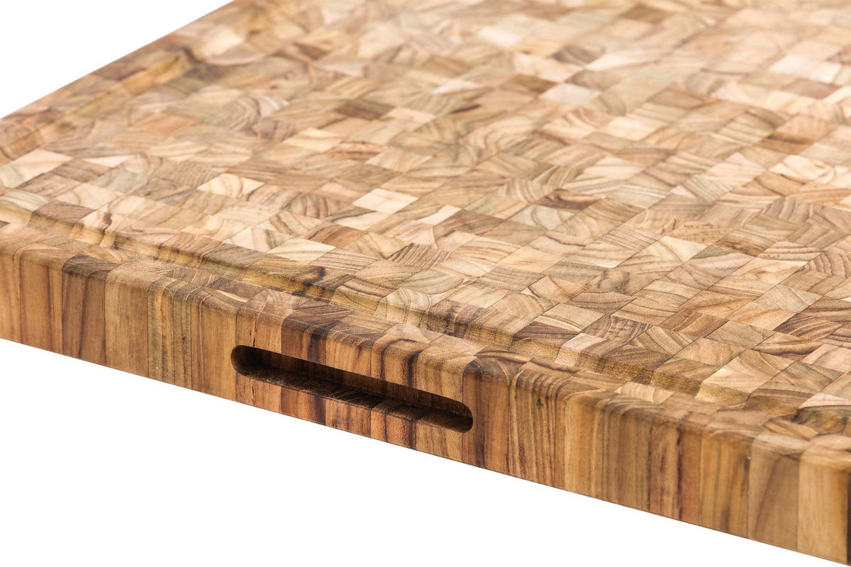 TeakHaus Butcher Block Carving Board - 24" x 18"
