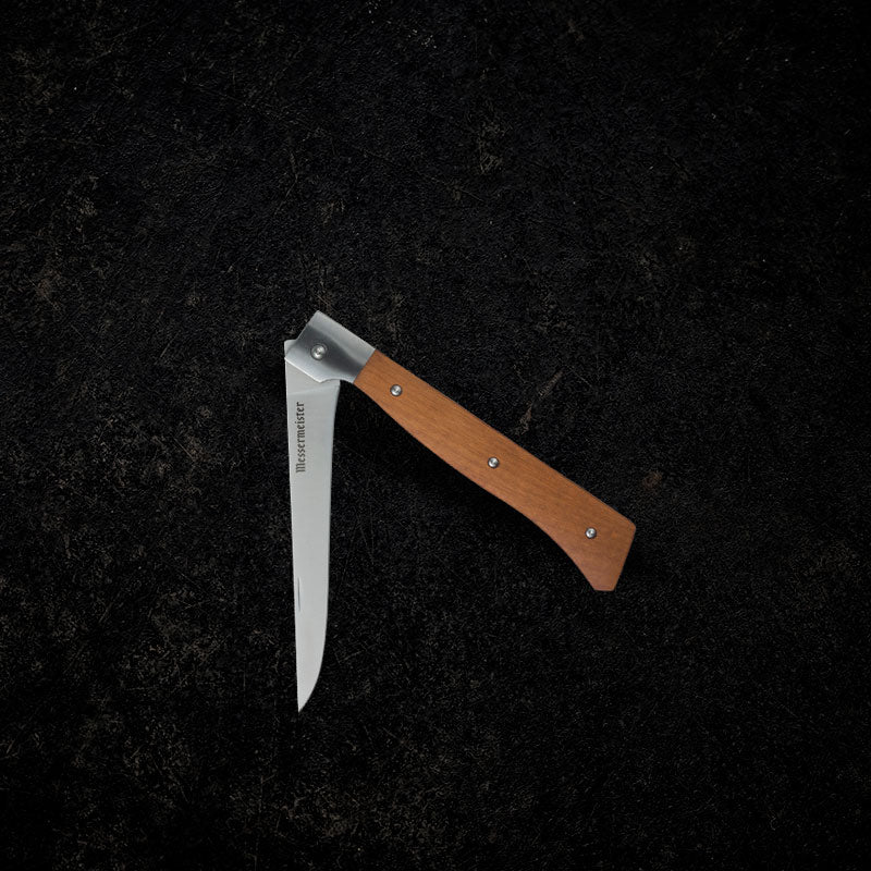 Adventure Chef 6 Inch Folding Flexible Fillet Knife - Maple