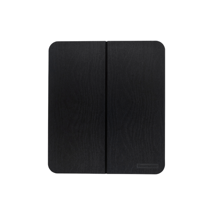 Messermeister Adventure Chef Folding Faux Wood Cutting Board - Made in China - Durable Thermoplastic Elastomer  (TPE)