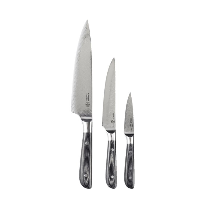 Avanta Damascus 3 Piece Starter Set - Messermeister