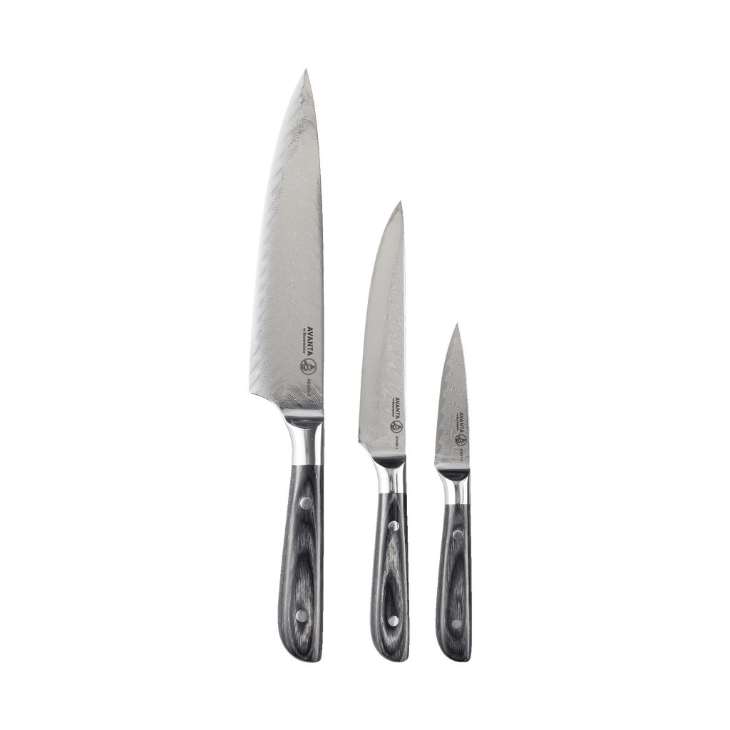 Avanta Damascus 3 Piece Starter Set - Messermeister