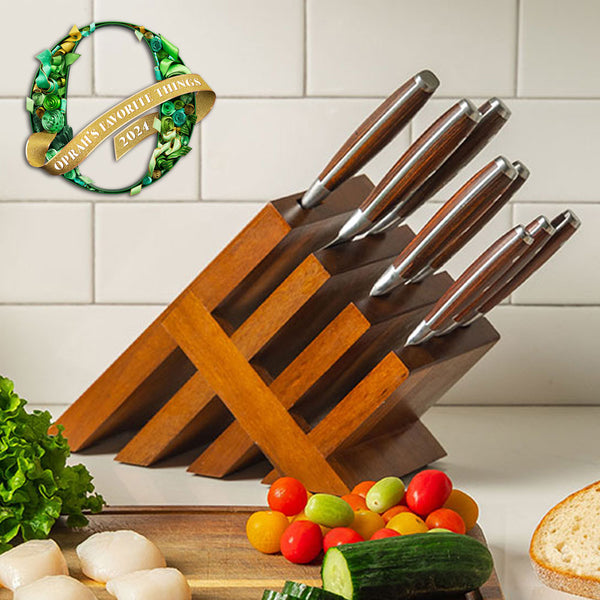 Avanta 10-Piece Pakkawood Knife Block Set | Messermeister®