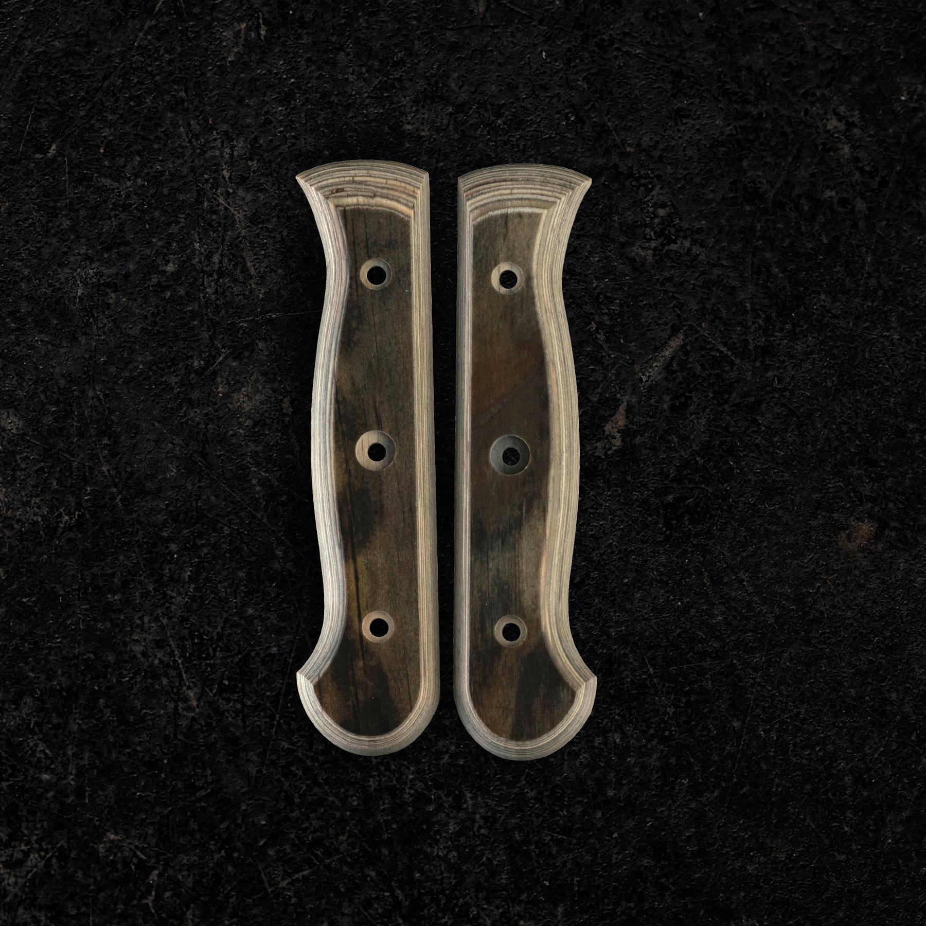 Custom Barnwood Mod Kit Handle - Medium - Messermeister