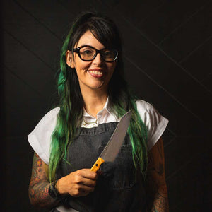 Messermeister Chef Claudette Zepeda Limited Edition Chef's Knife - 7
