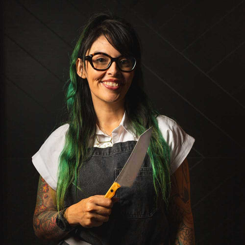 Messermeister Chef Claudette Zepeda Limited Edition Chef's Knife - 7