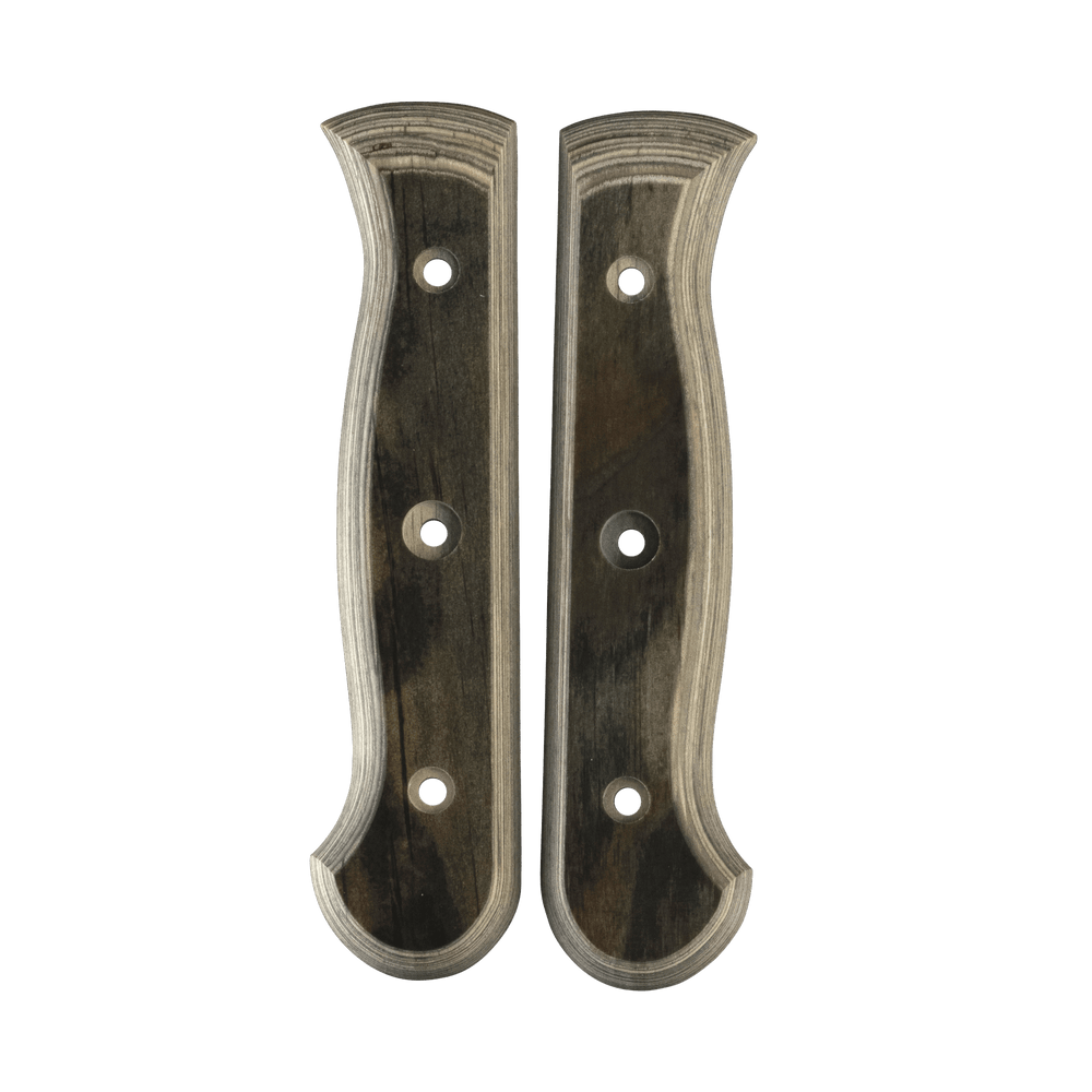  Messermeister Custom Barnwood Mod Kit Handle - Large - 8" - Made in Spain - Barnwood Evergreen™ Handle