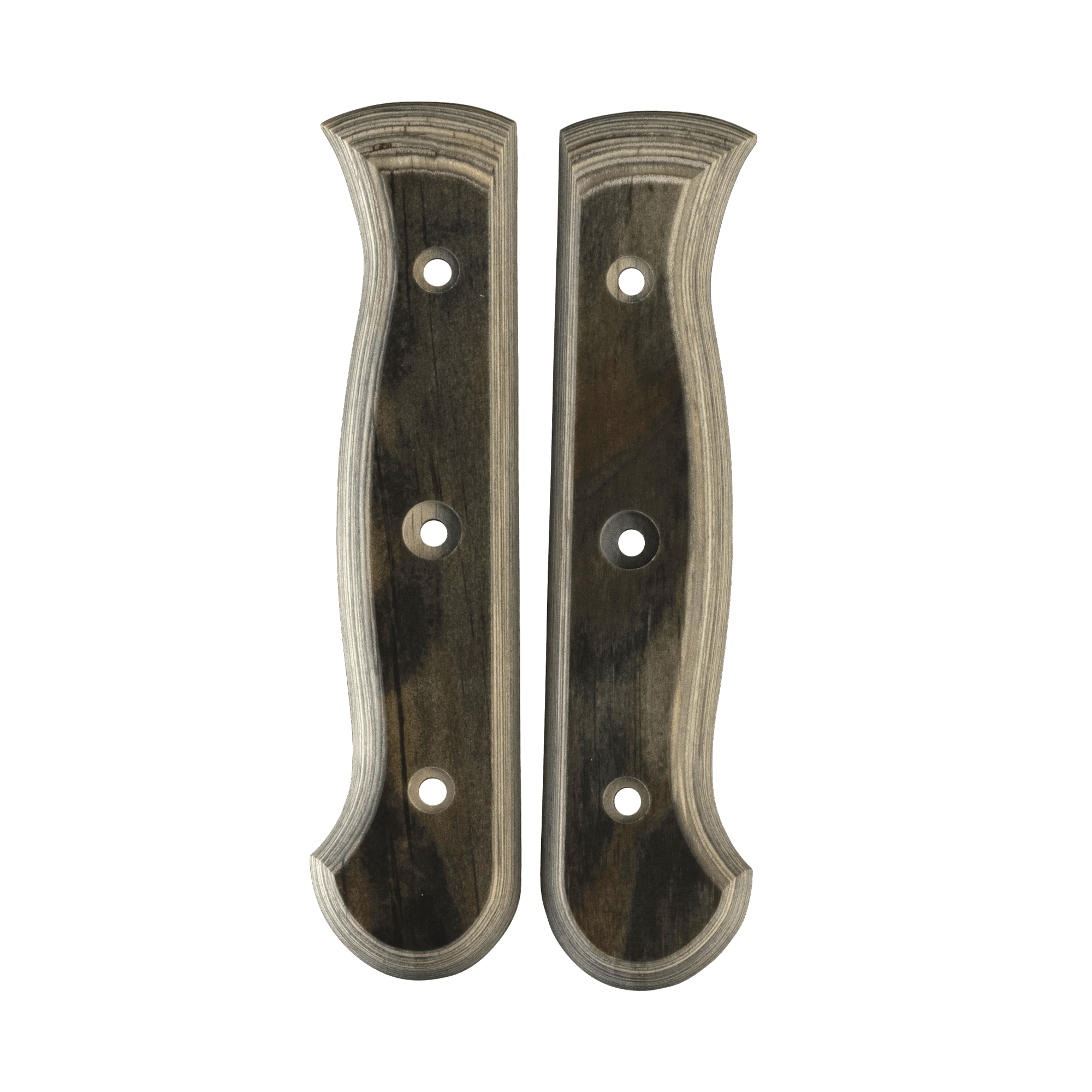  Messermeister Custom Barnwood Mod Kit Handle - Large - 8" - Made in Spain - Barnwood Evergreen™ Handle