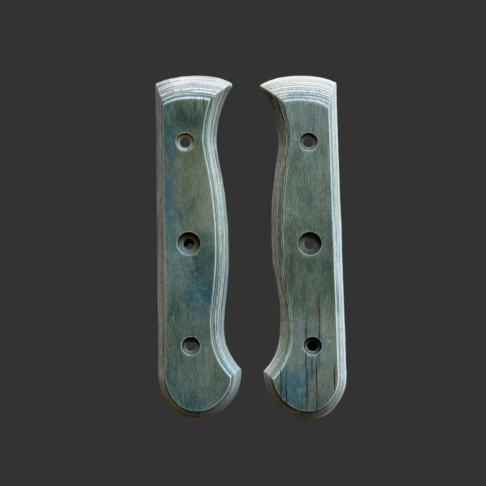 Messermeister Custom Indigo Mod Kit Handle - Medium - 6.5-7" - Made in Spain - Indigo Evergreen Handle