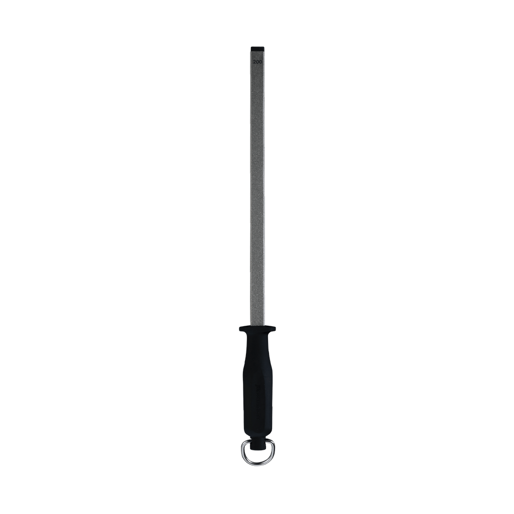 12 Inch 4-Sided Diamond Sharpening Rod - Messermeister