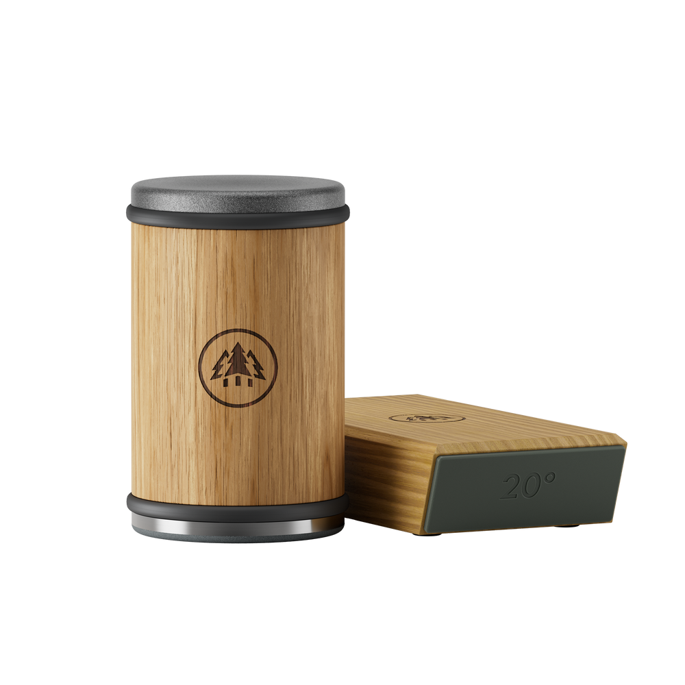 Horl 3 Oak Sharpener Kit with Cylinder Sharpener and Angle Guide