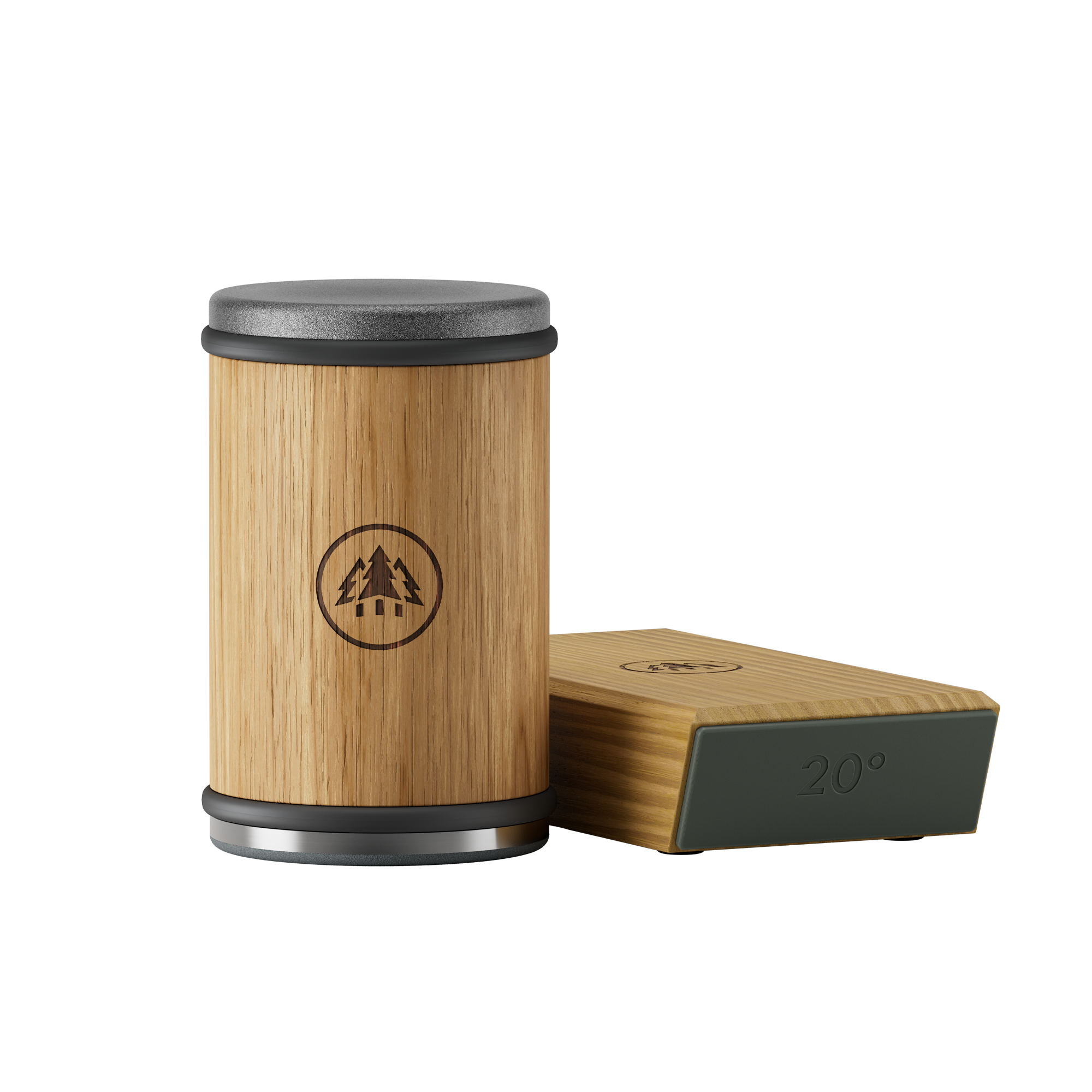 Horl 3 Oak Sharpener Kit with Cylinder Sharpener and Angle Guide