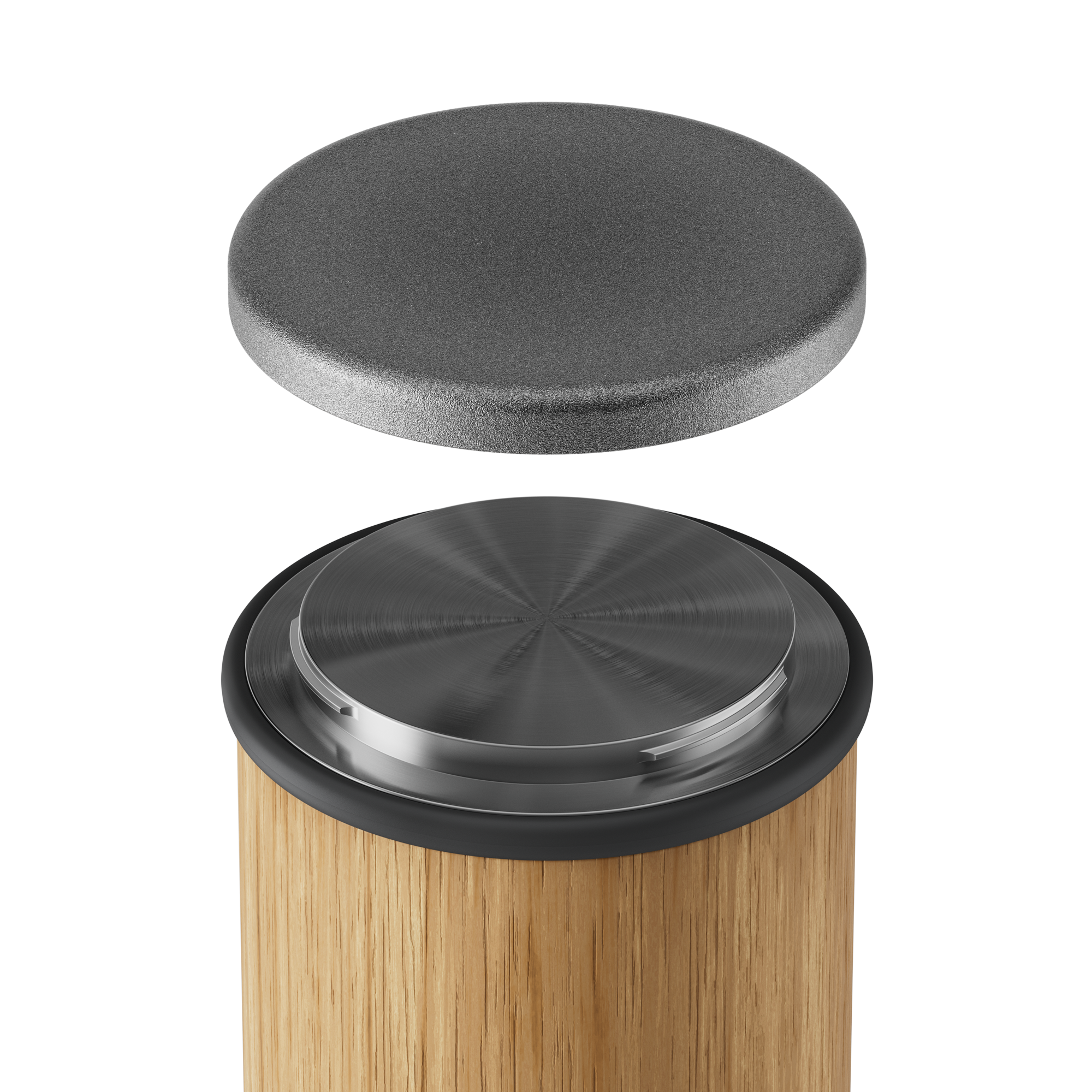 Horl 3 Oak Sharpener with Sharpener Disc removed