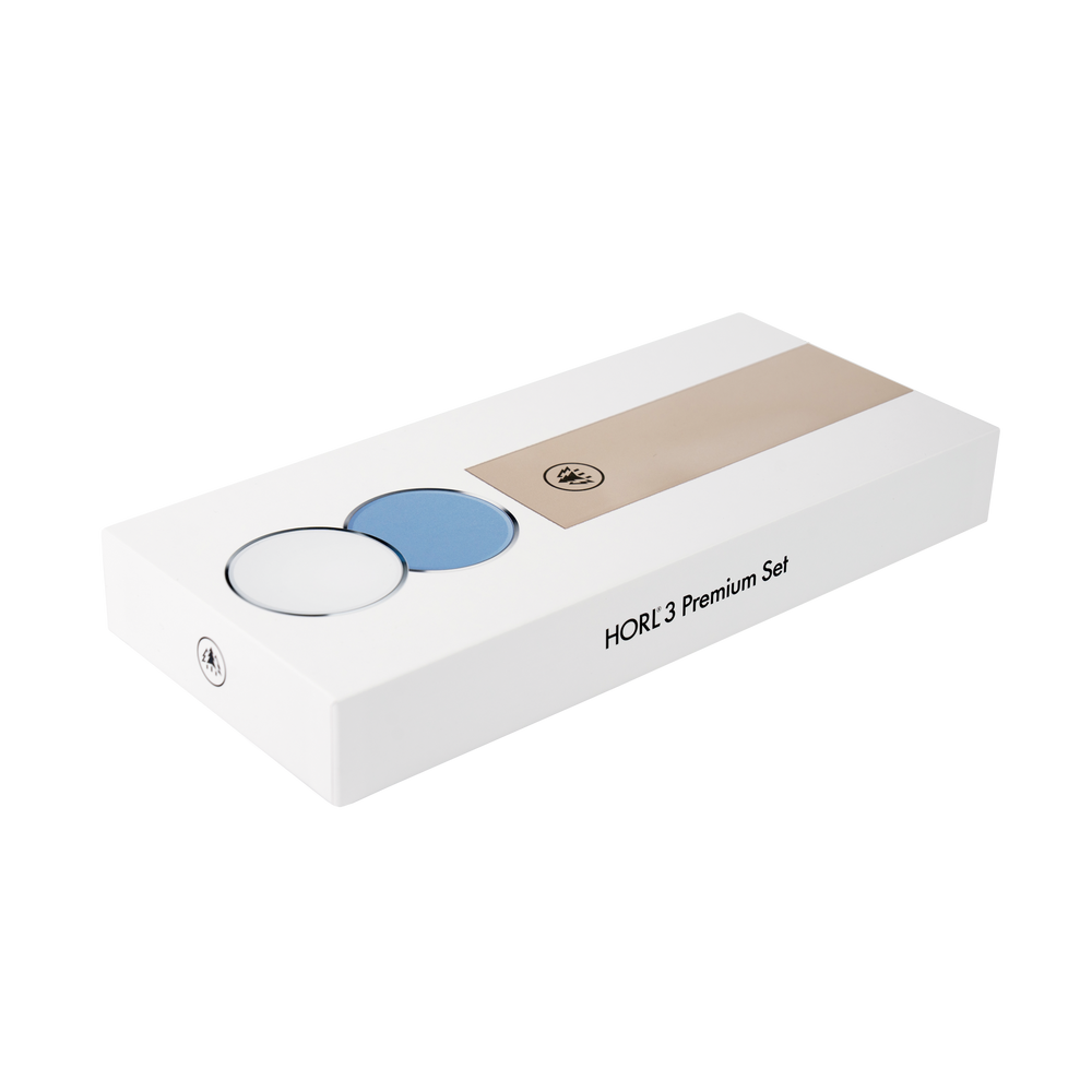 Packaging for Horl 3 Premium Kit Set white box