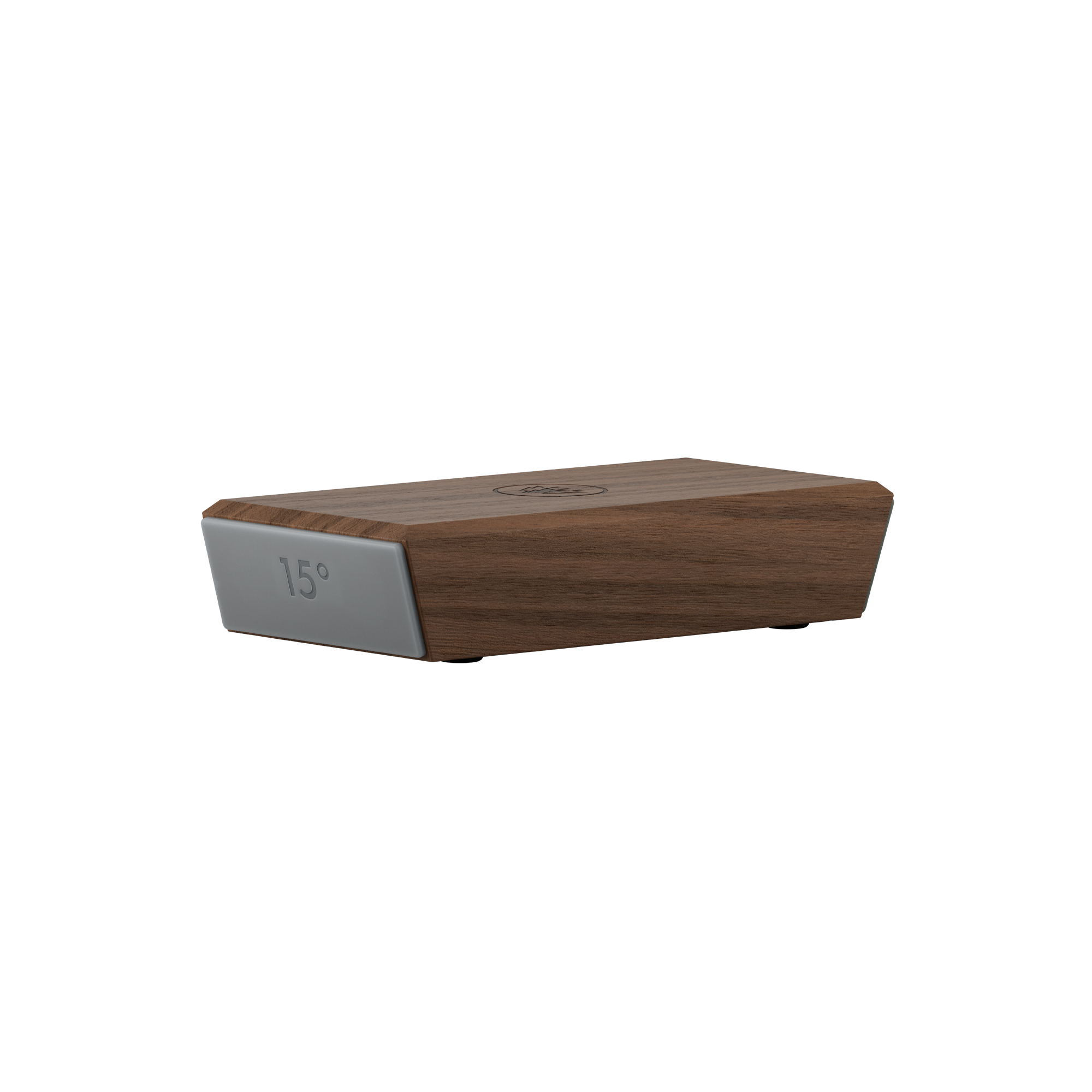 Horl 3 Walnut Rolling Sharpener Angle Guide 15 degree view