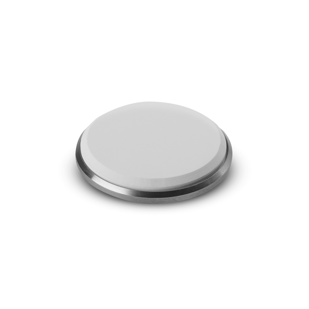 Round white whetstone extra fine