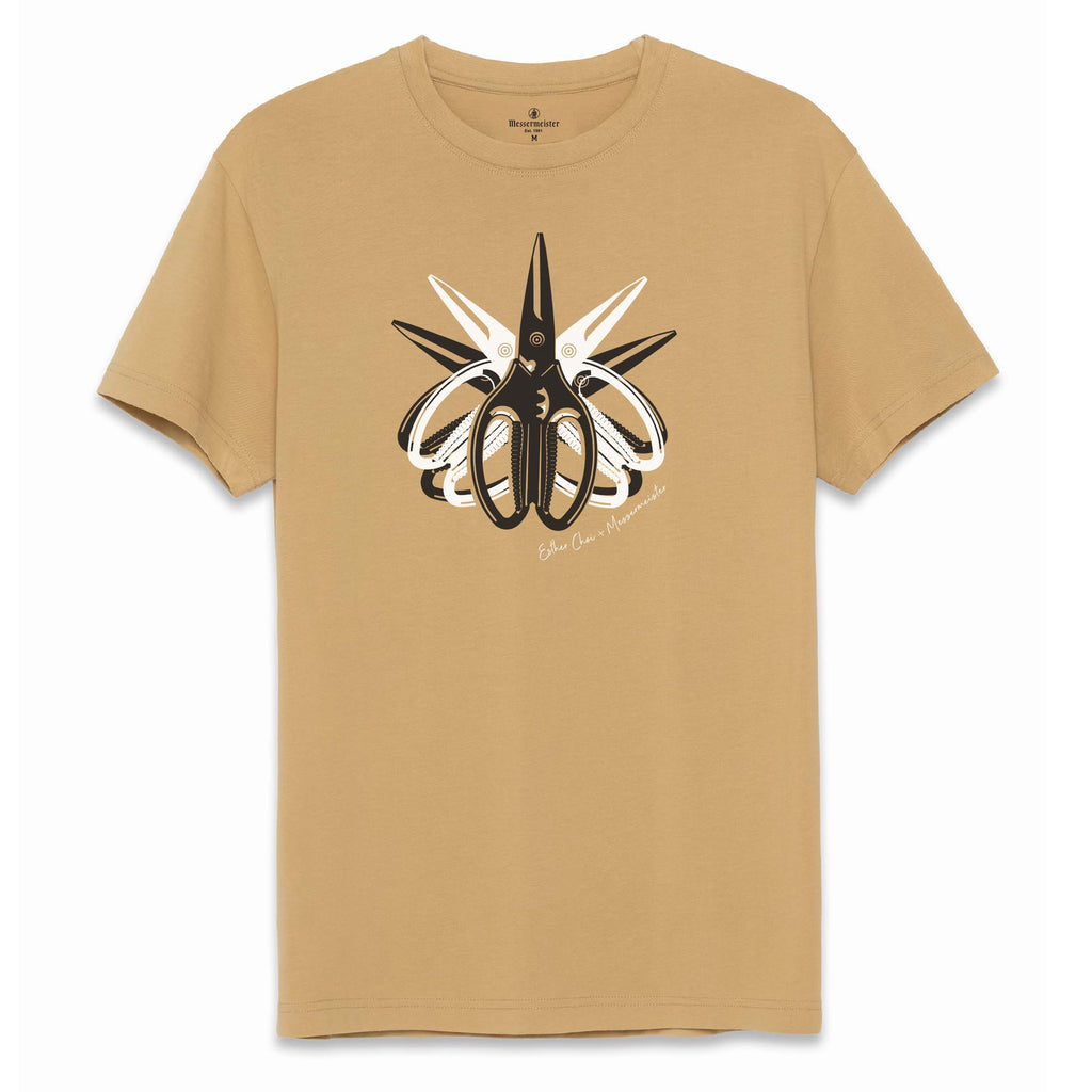 Esther Choi Shears Mustard Tee - Messermeister