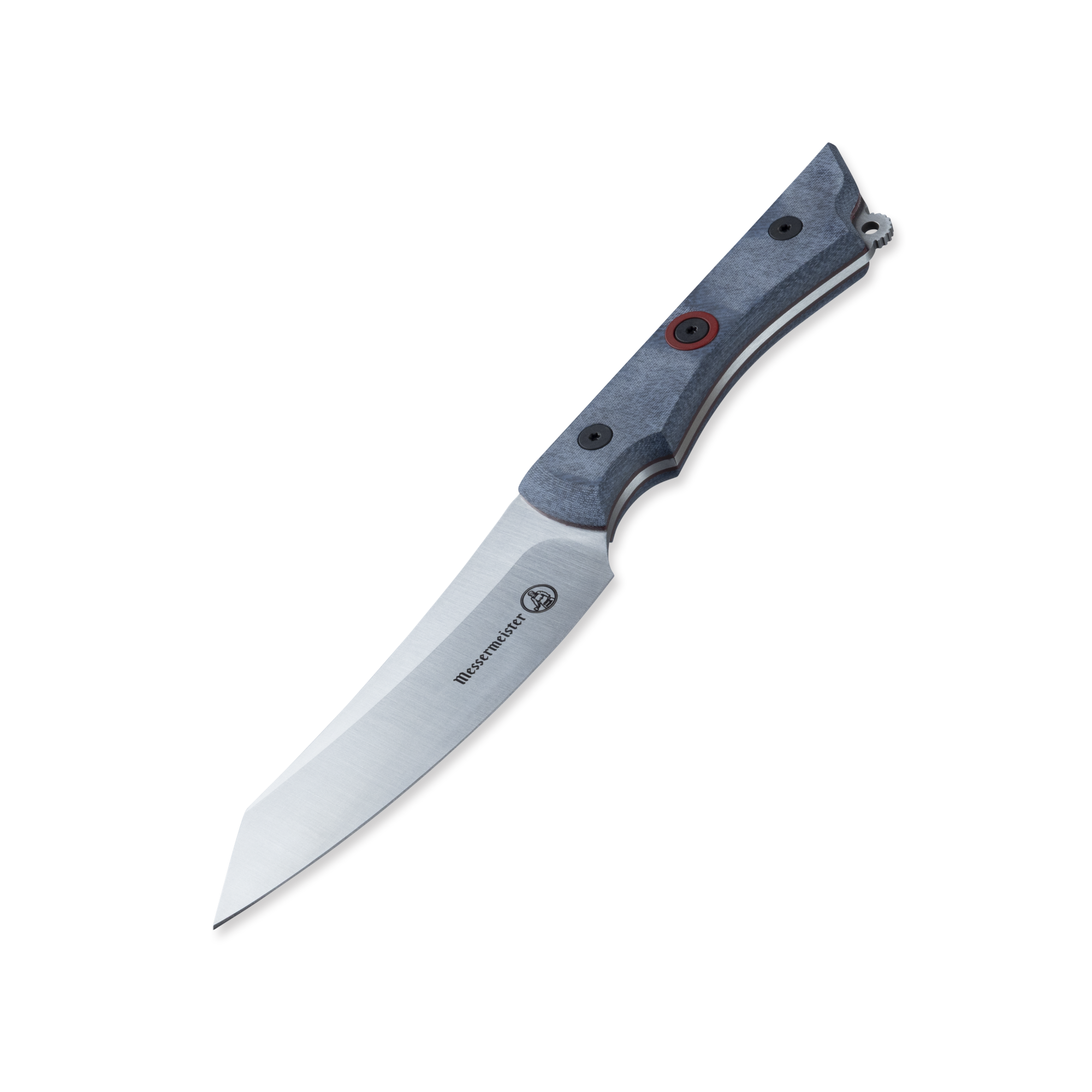 INR x Messermeister Utility - 4.5" - angled down on a plain background