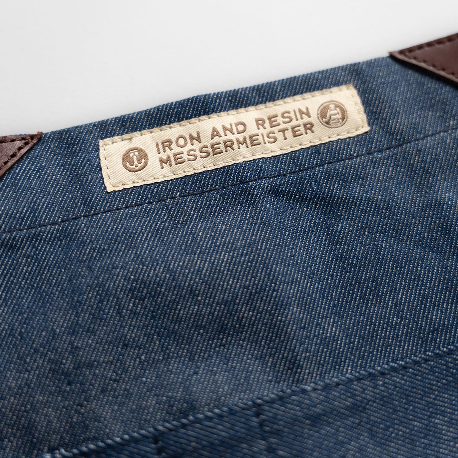 Messermeister x INR Denim Apron-Knife Roll Hybrid