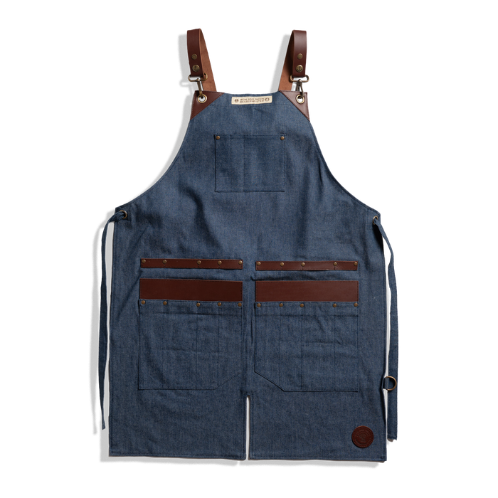 Messermeister x INR Denim Apron-Knife Roll Hybrid