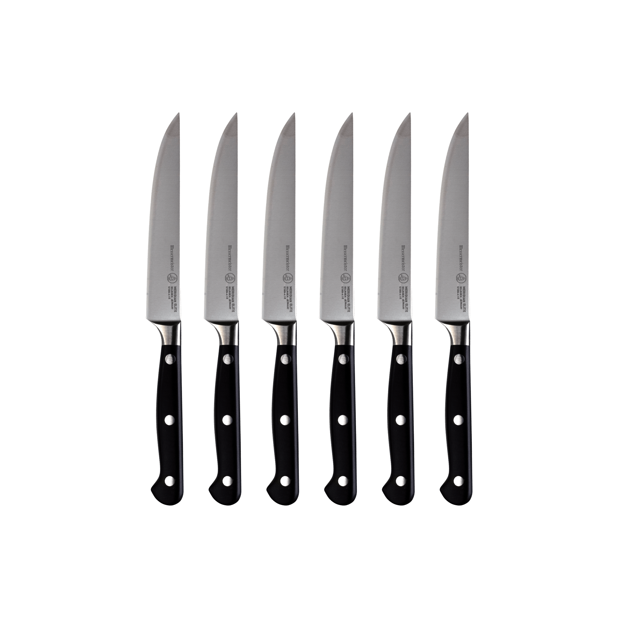 Meridian Elite 6 Piece Multi-Edge Steak Knife Set - Messermeister
