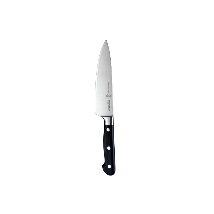Messermeister Meridian Elite Chef's Knife - 6" - Made in Germany - Polyoxymethylene Handle - Thyssen-Krupp 1.4116 Steel
