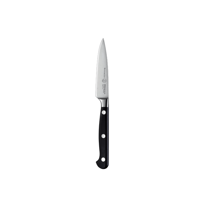 Messermeister Meridian Elite Spear Point Paring Knife - 3.5" - Made in Germany - Polyoxymethylene Handle - Thyssen-Krupp 1.4116 Steel