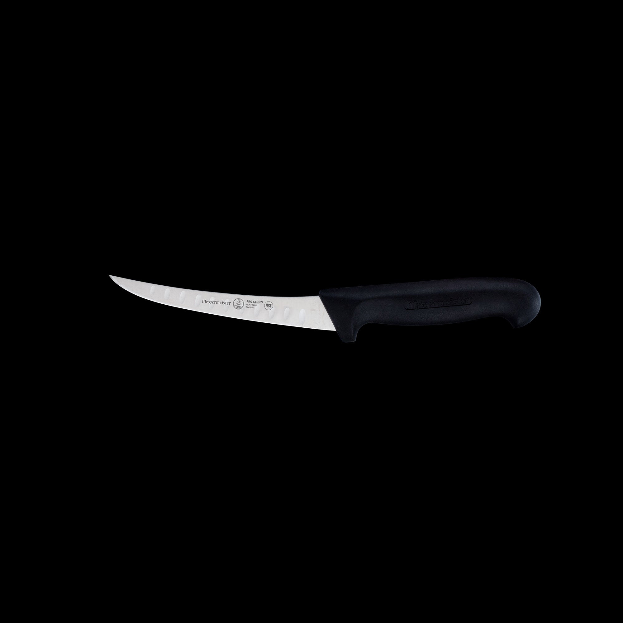 Pro Series Semi-Flexible Curved Kullens Boning Knife - 6" - Messermeister