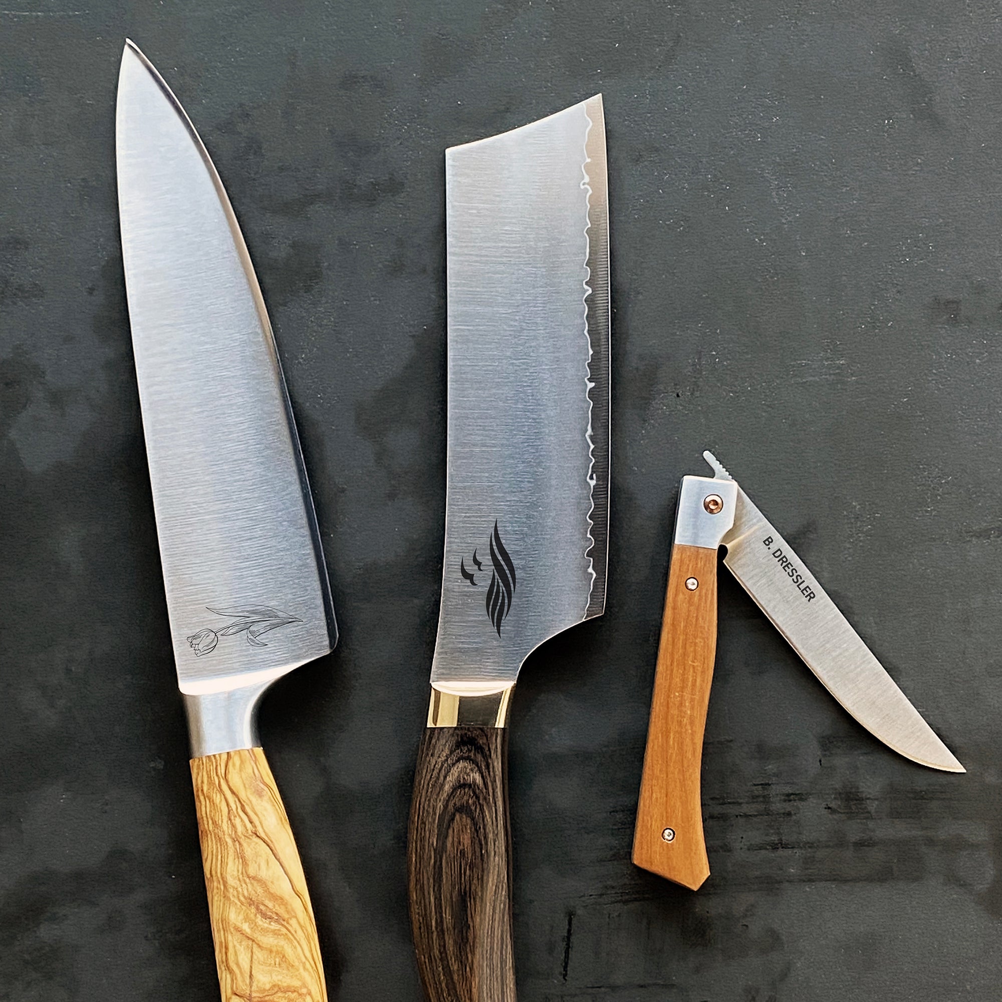 Knife, Custom Knife, Chef Knife, Engraved Knife, Hunting Knife, T