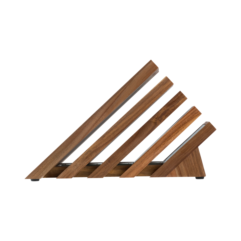 Messermeister Next Level knife block with magnetic panels for secure and visible knife storage