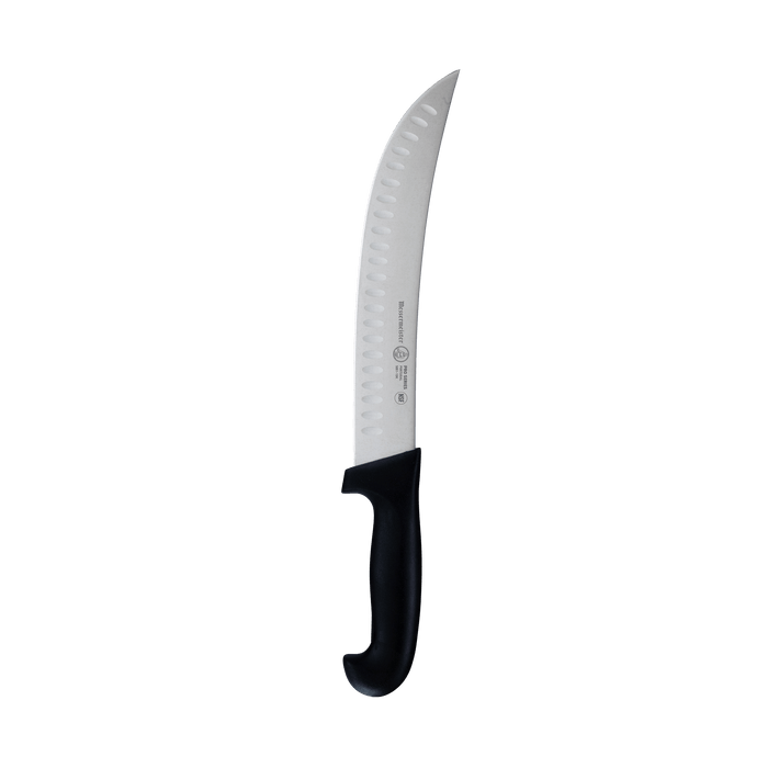 Messermeister Pro Series Kullens Scimitar Knife - 10" - Made in Potugal - 
PolyFibre TPE Handle - X50 Steel