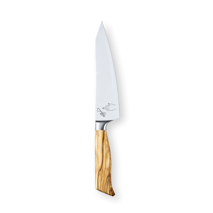 Oliva Elite O.T. Prep Knife With Middle Finger - 6.5"