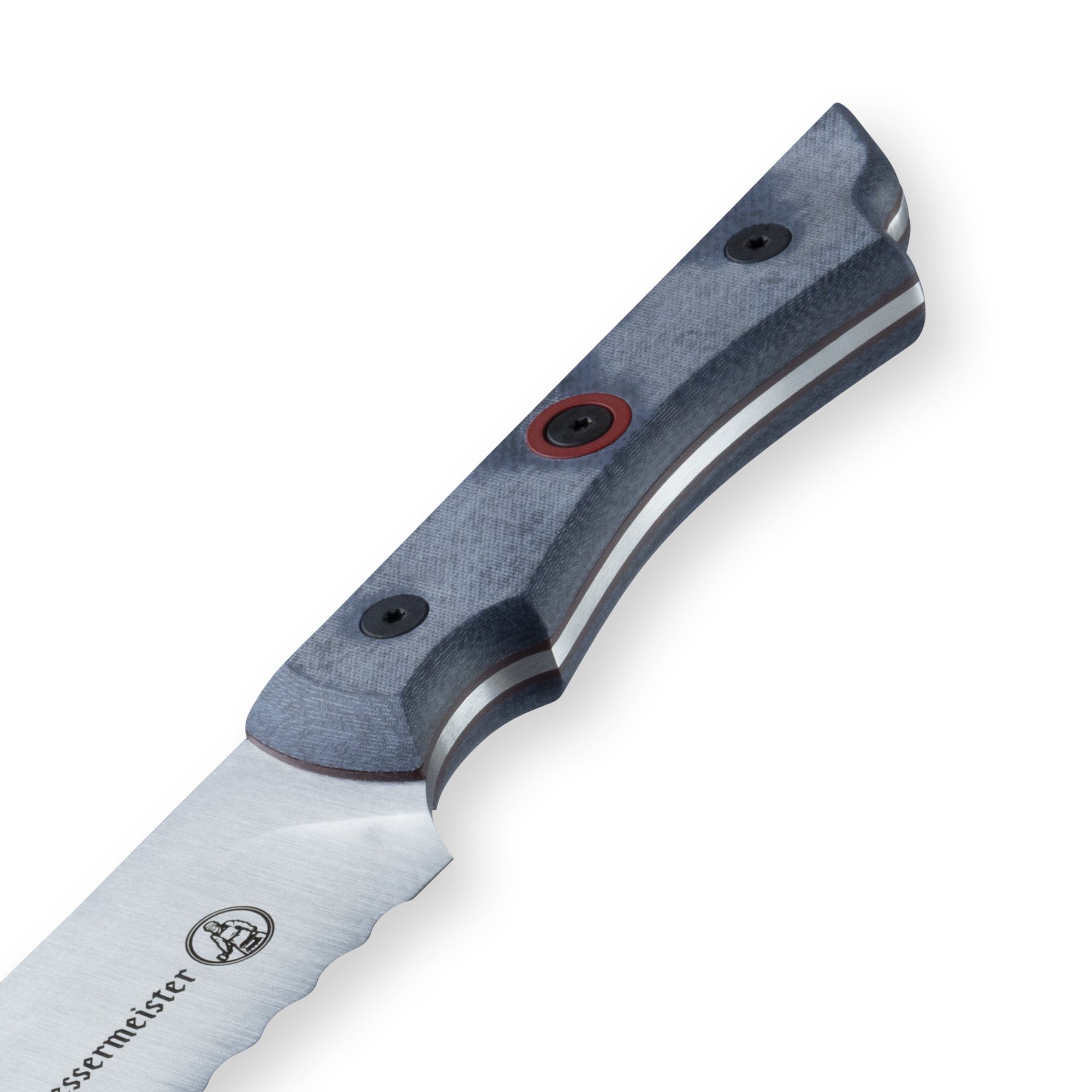 Iron & Resin Overland Chef Scalloped Slicer - 8" - Messermeister