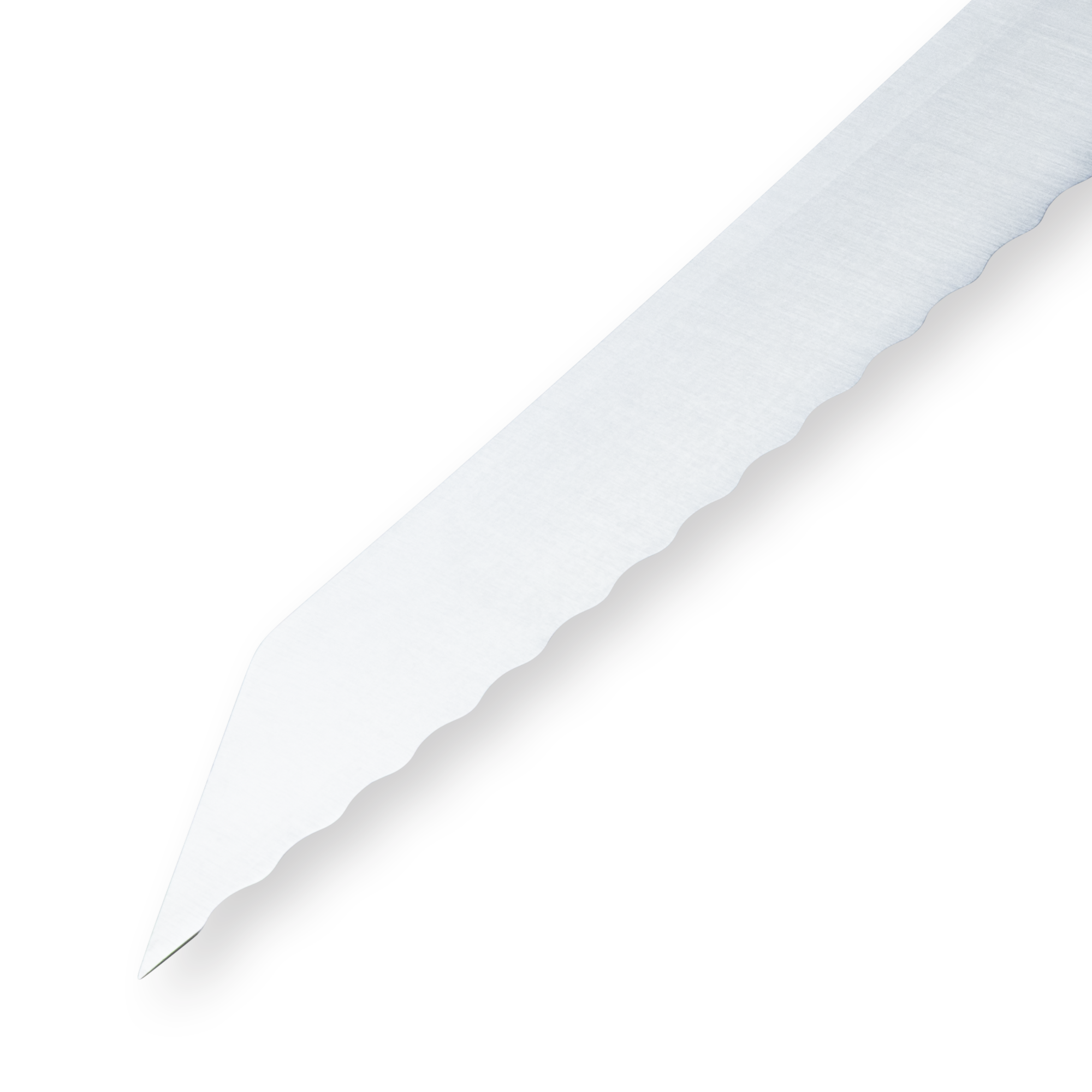 Iron & Resin Overland Chef Scalloped Slicer - 8" - Messermeister