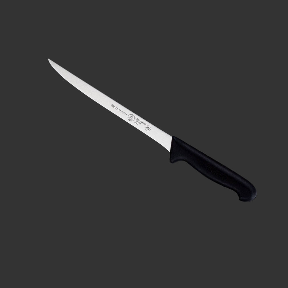 Messermeister Pro Series Flexible Fillet Knife - 8" - Made in Portugal - PolyFibre TPE Handle - X50 Steel