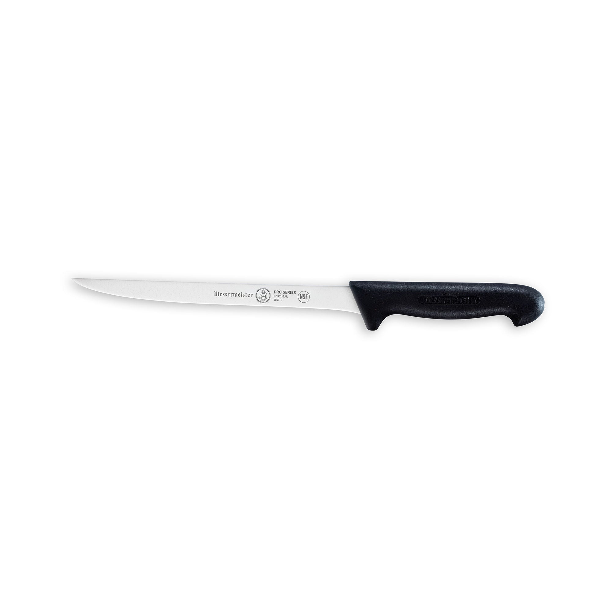 Messermeister Pro Series Flexible Fillet Knife - 8" - Made in Portugal - PolyFibre TPE Handle - X50 Steel