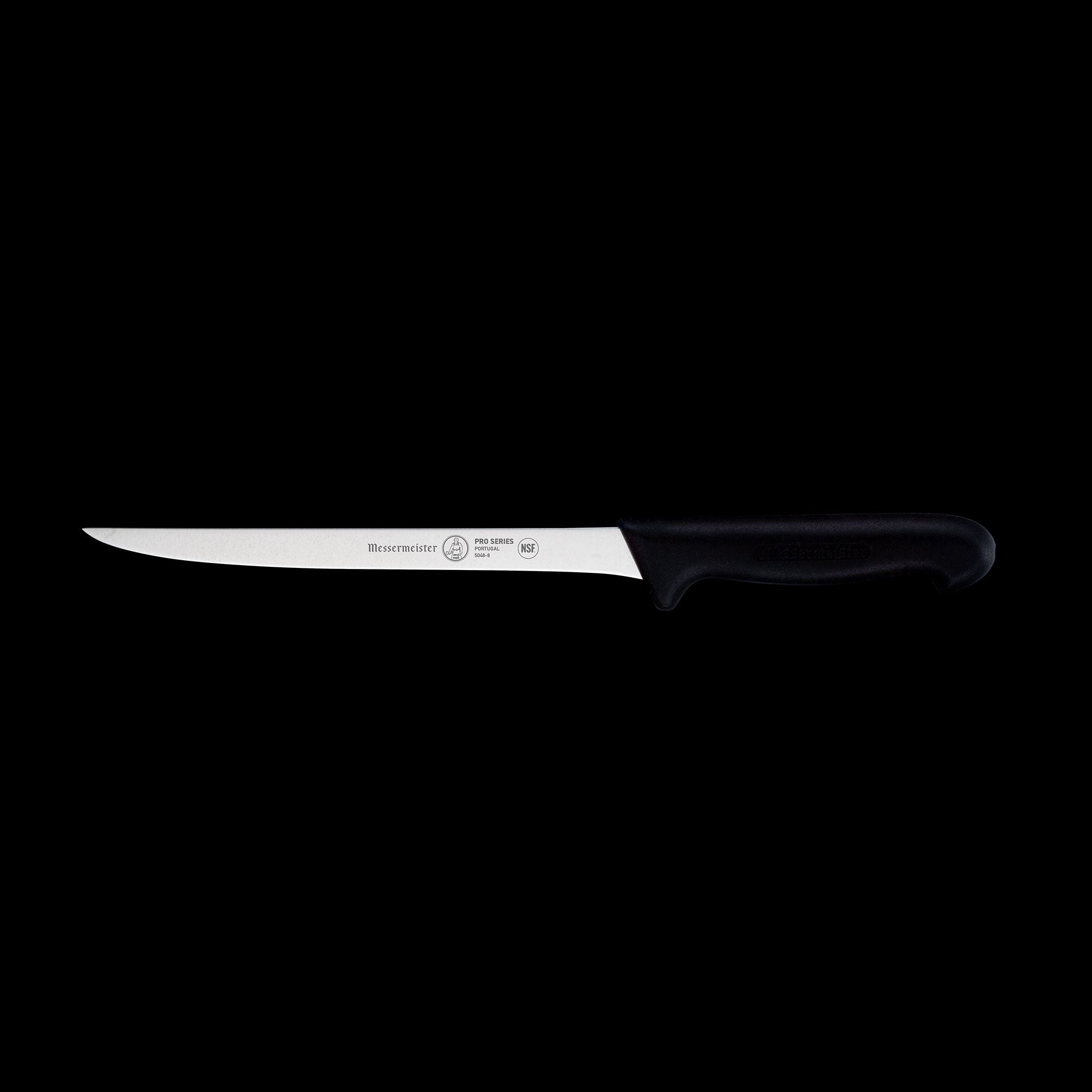 Messermeister Pro Series Flexible Fillet Knife - 8" - Made in Portugal - PolyFibre TPE Handle - X50 Steel