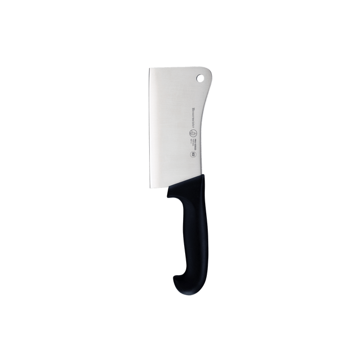 Messermeister Pro Series Heavy Meat Cleaver - 6" - Made in Portugal - PolyFibre TPE Steel - X50 Steel