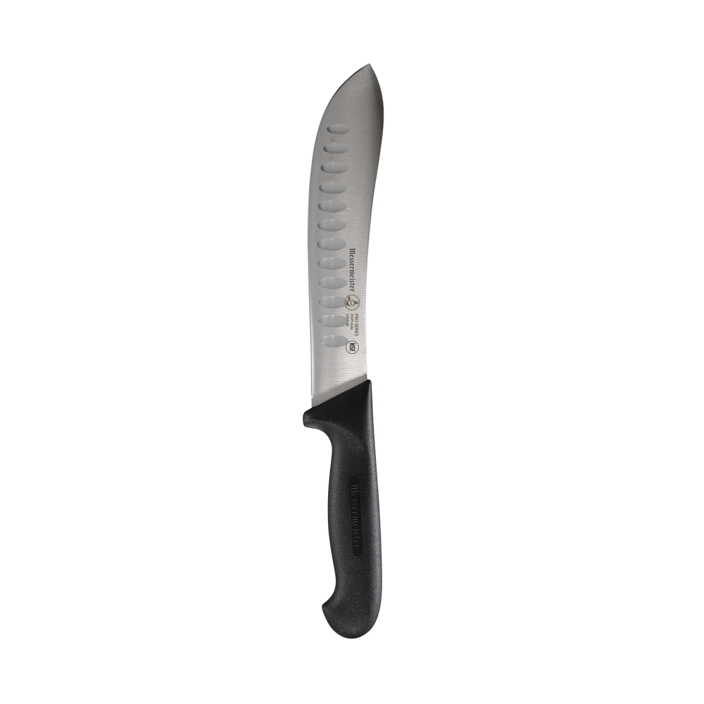 Messermeister Pro Series Kullens Butcher Knife - 8" - Made in Portugal - 
PolyFibre TPE Handle - X50 Steel