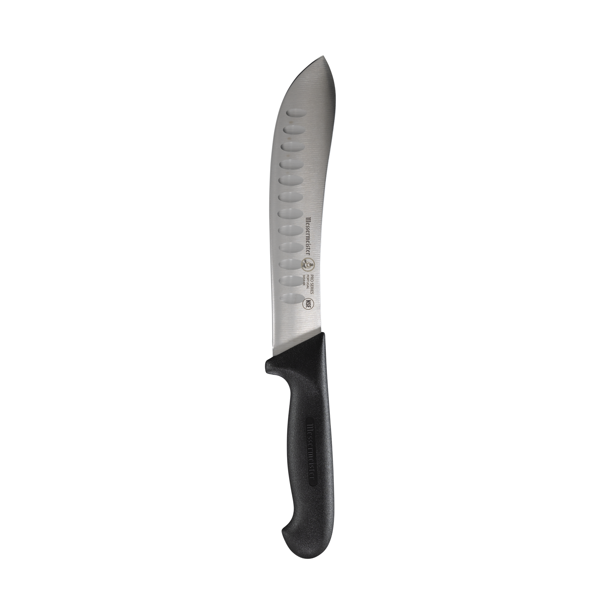 Messermeister Pro Series Kullens Butcher Knife - 8" - Made in Portugal - 
PolyFibre TPE Handle - X50 Steel