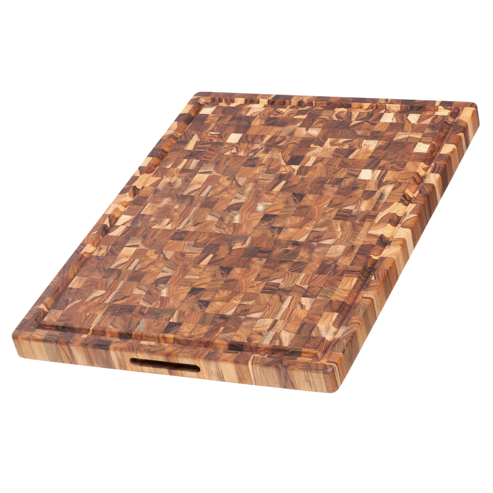 TeakHaus Butcher Block Carving Board - 24" x 18"