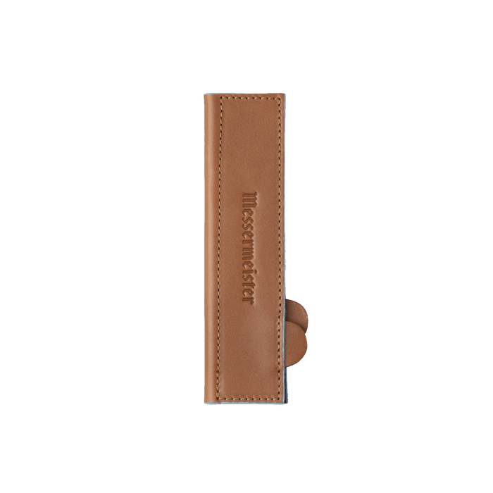 6.5 Inch Saddle Brown Leather Magnetic Edge-Guard - Messermeister