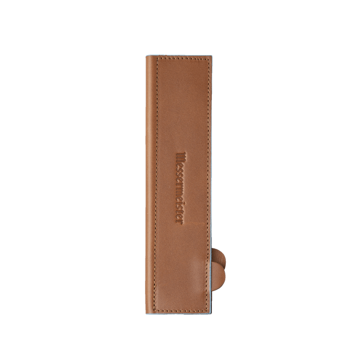 8.5 Inch Saddle Brown Leather Magnetic Edge-Guard - Messermeister